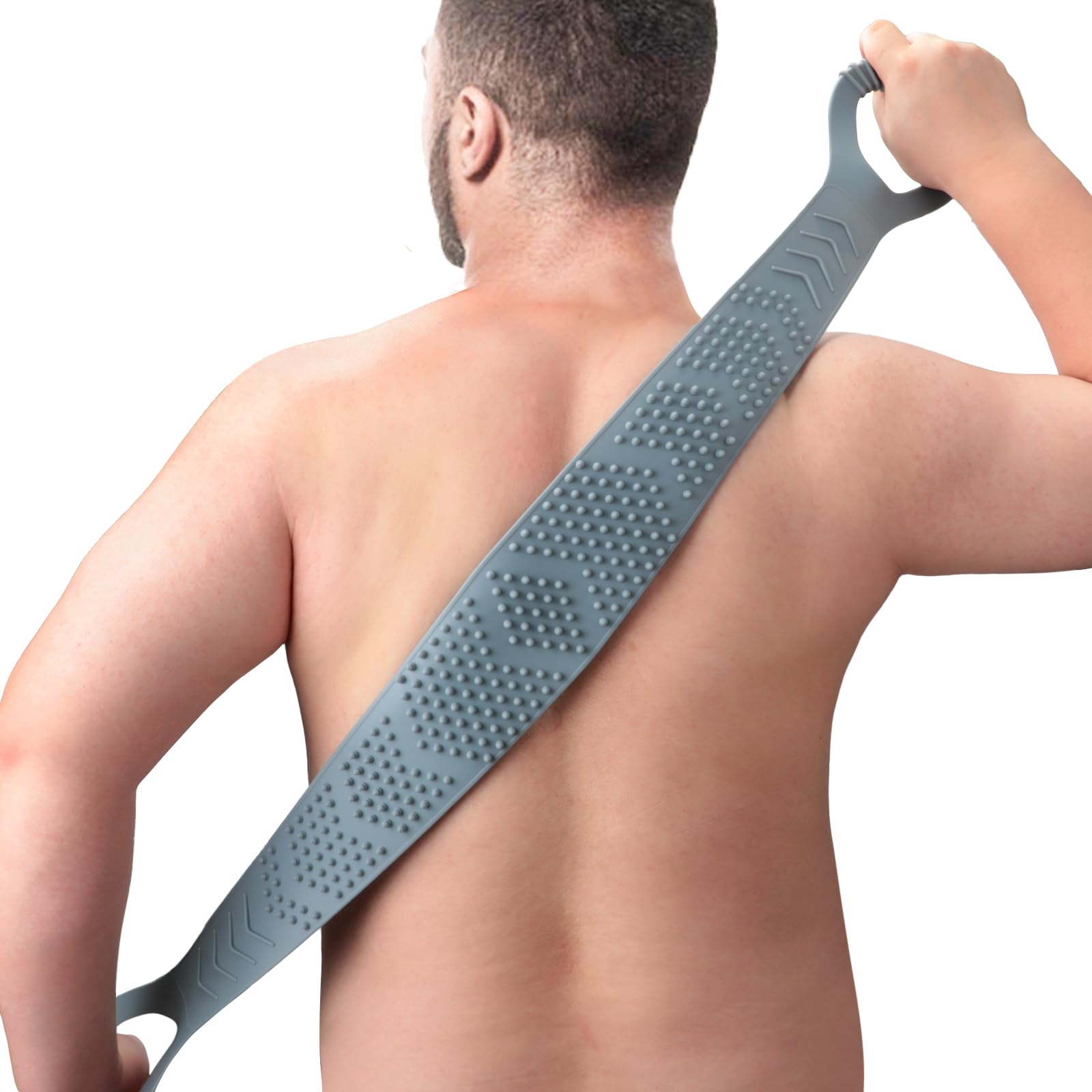 Dual-Sided Silicone Back Exfoliator