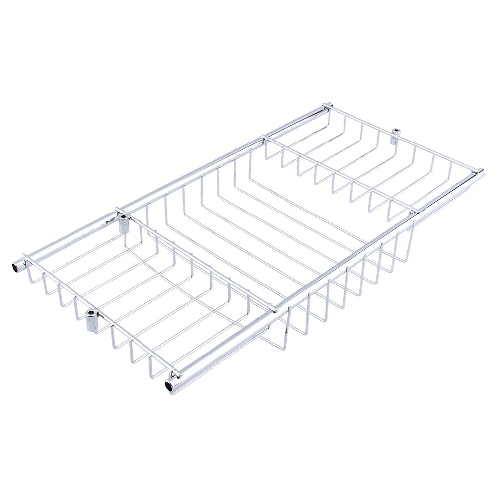 Expandable Stainless Steel Bathtub Caddy