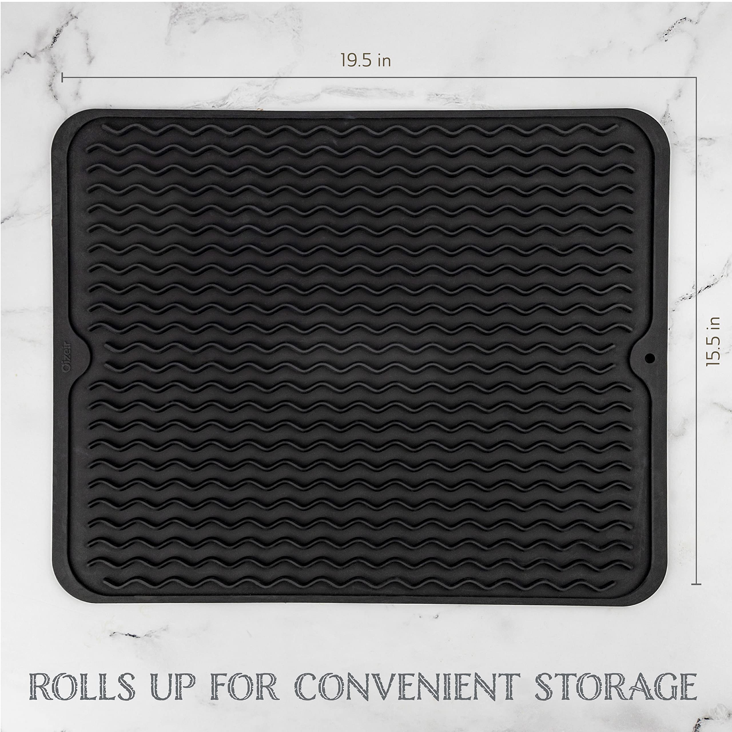 Versatile Silicone Countertop Drying Mat