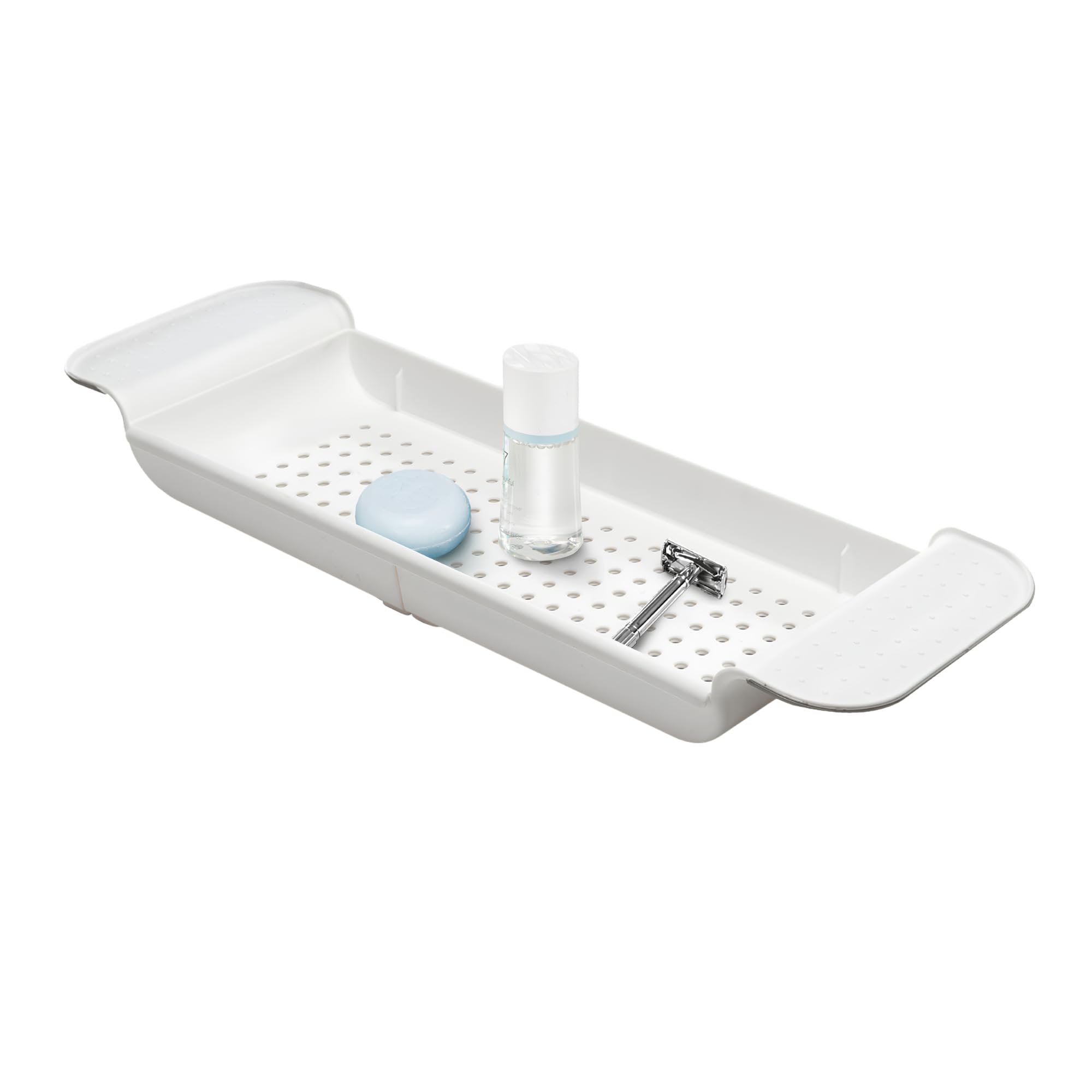 Expandable Stainless Steel Bathtub Caddy